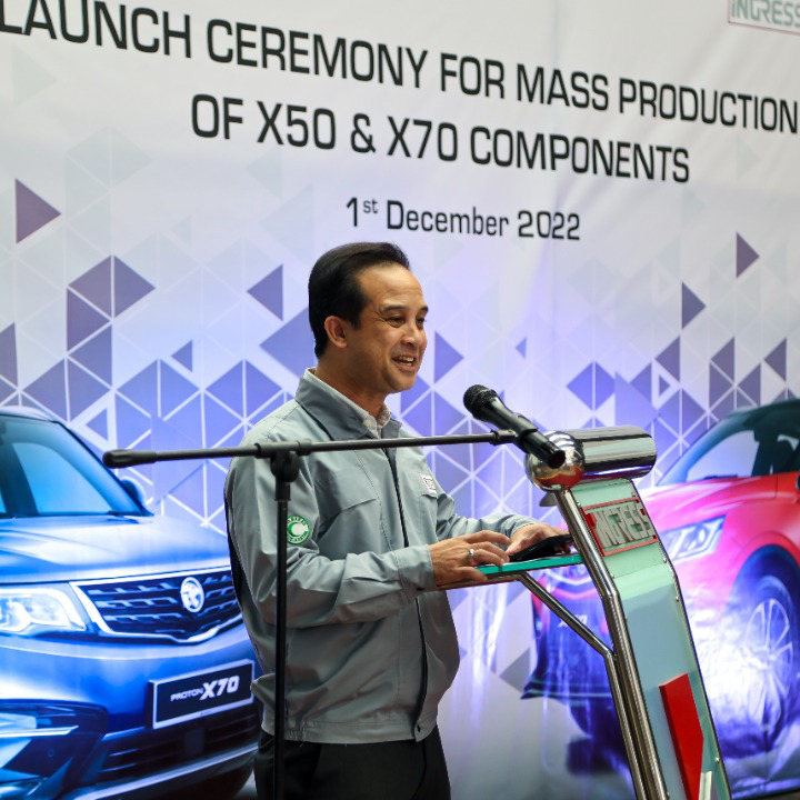 Ingress Technologies Sdn Bhd Launch Ceremony for X50 and X70 Mass Production